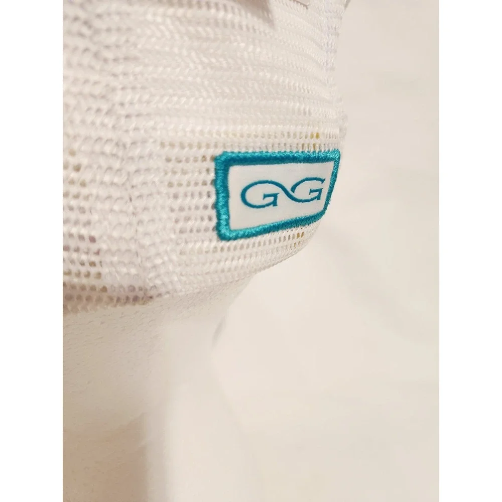 GameGuard Boerne Jaguar Trucker Cap Carribean Blue White Mesh Snapback Advertise